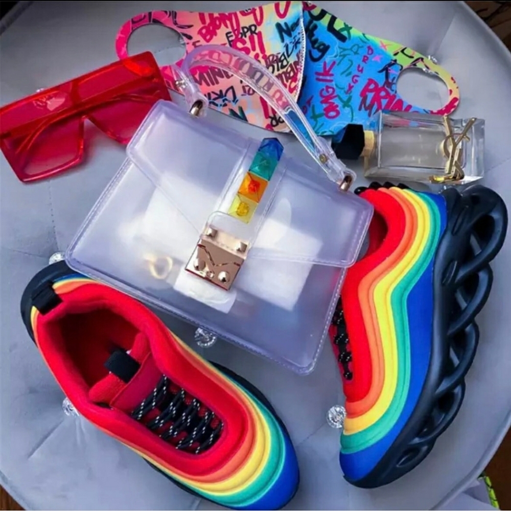 FUN... FUN... FUN... 🌈 Rainbow Sneakers👟 🏳️‍🌈